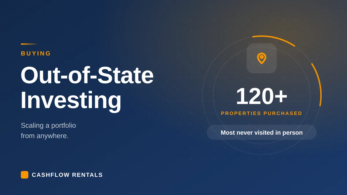 Building an out-of-state rental property portfolio