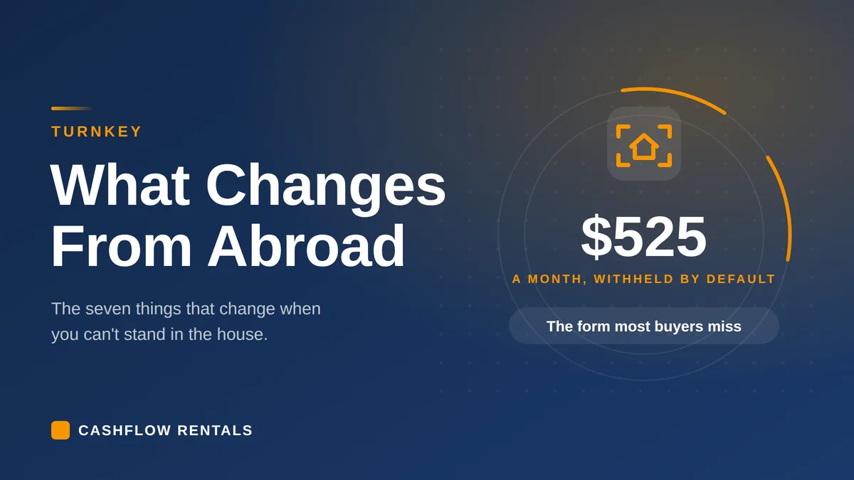 Turnkey for Overseas Investors