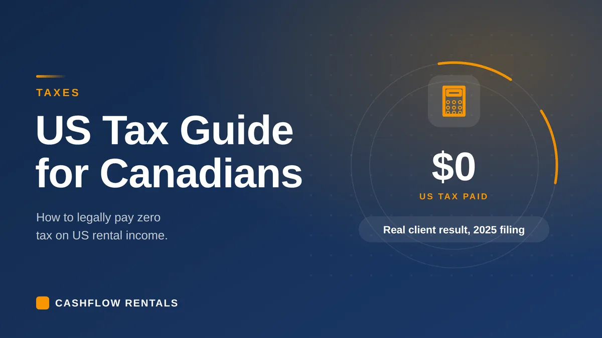 US tax guide for Canadian investors buying US rental property