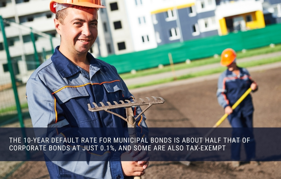 Local governing bodies issue municipal bonds to pay for ongoing costs and infrastructure projects