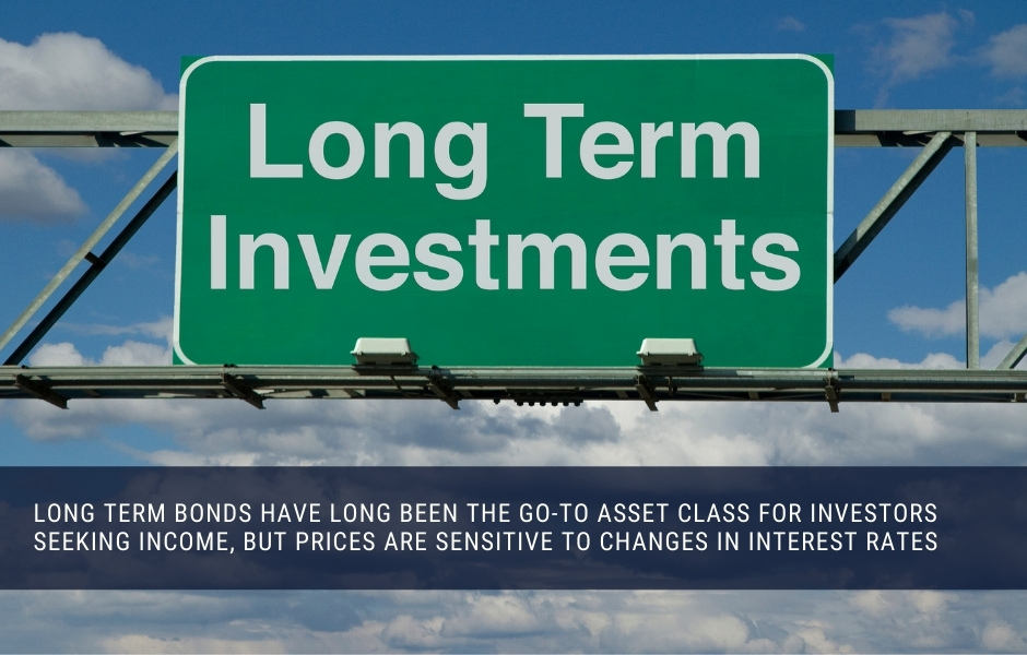 Long term bonds can produce monthly income, but are more sensitive to interest rate volatility