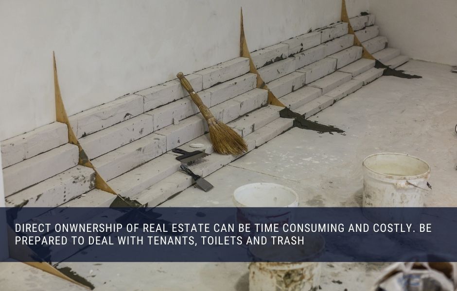 Real estate can be time consuming and costly to own