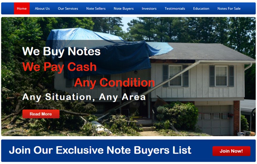 NoteOlogy have a Buyers List where you can buy mortgage notes