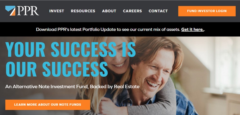 PPR Note Co have multiple note investment fund offerings