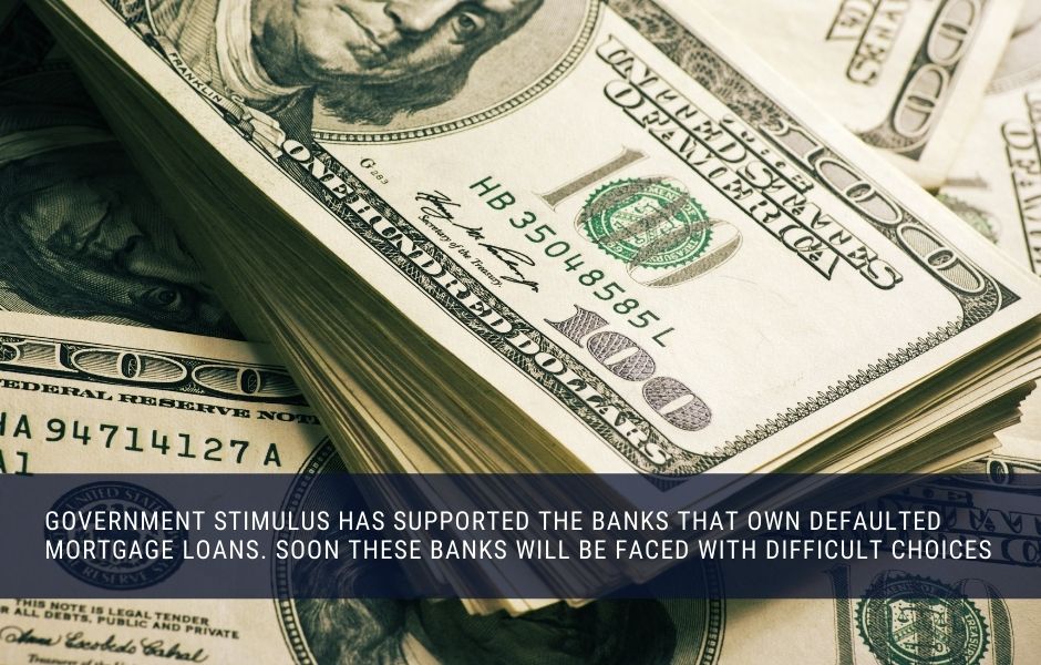 Government stimulus has supported banks, but that support will son be gone