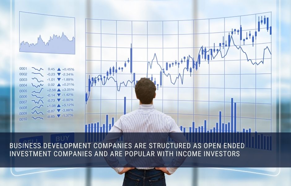 Business development comanpies are popular with income investors due to high yields and monthly dividend distributions