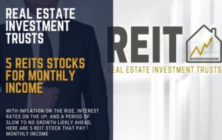 REITS FOR MONTHLY INCOME