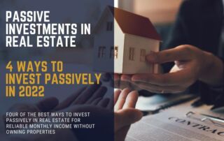 4 passive investments in real estate