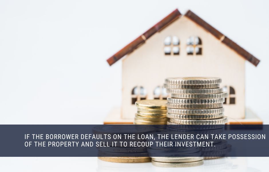 private lending investments are secured against physical real estate as collateral