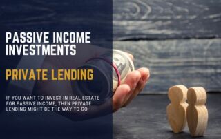 Private Lending investments pay passive income