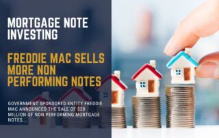 Freddie Mac Sells Non Performing Notes