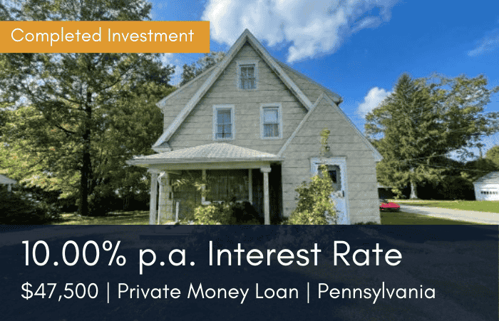 Private Money Loan 1011 N Beaver