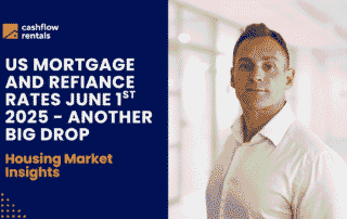 US mortgage and refinance rates fall again on June 1st 2025