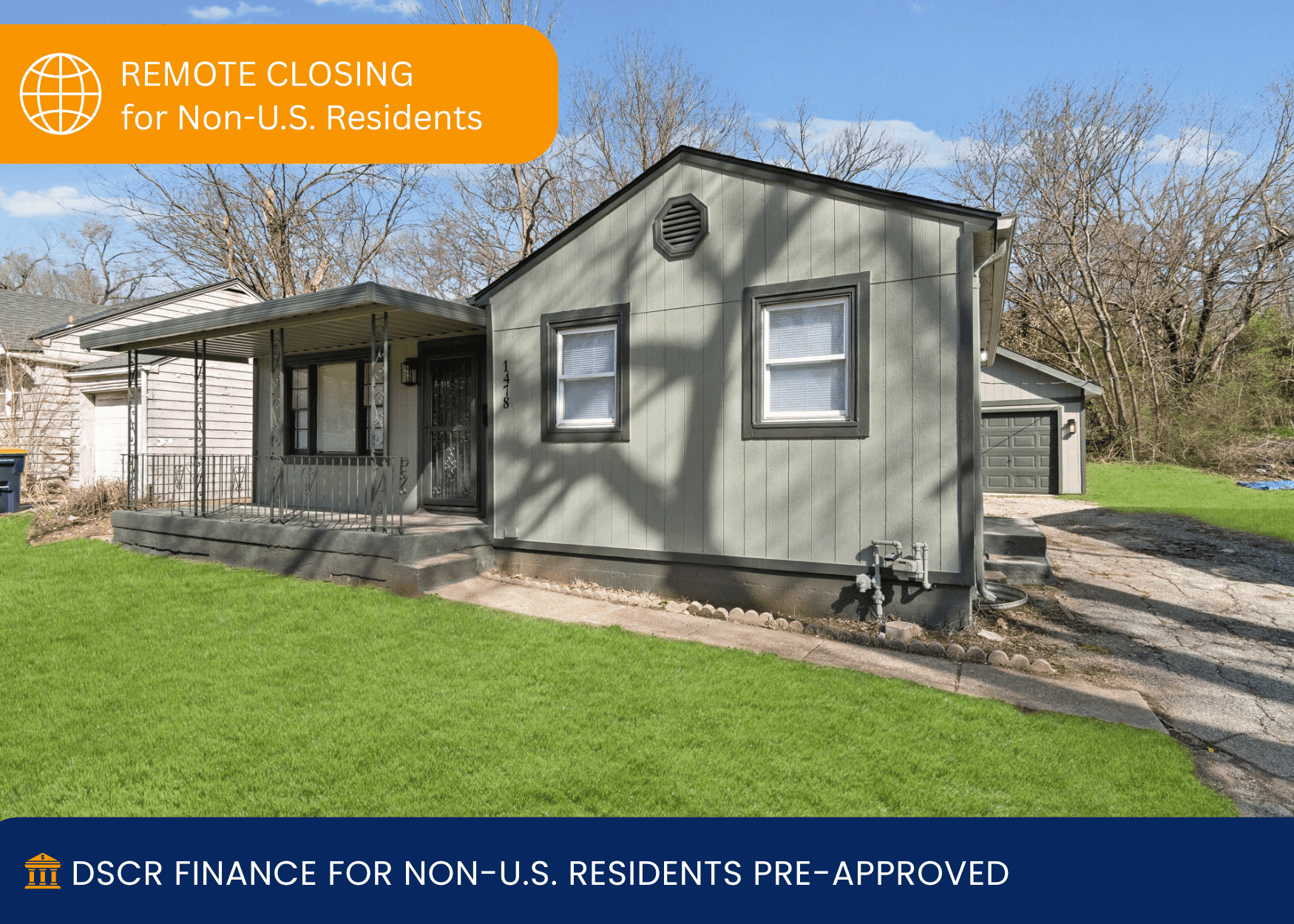 Turnkey Rental Property Kansas City 1478 E 77 St Header Image - Cashflow Rentals | USA Property Investments Turnkey Rental Property Kansas City 1478 E 77 St Header Image
