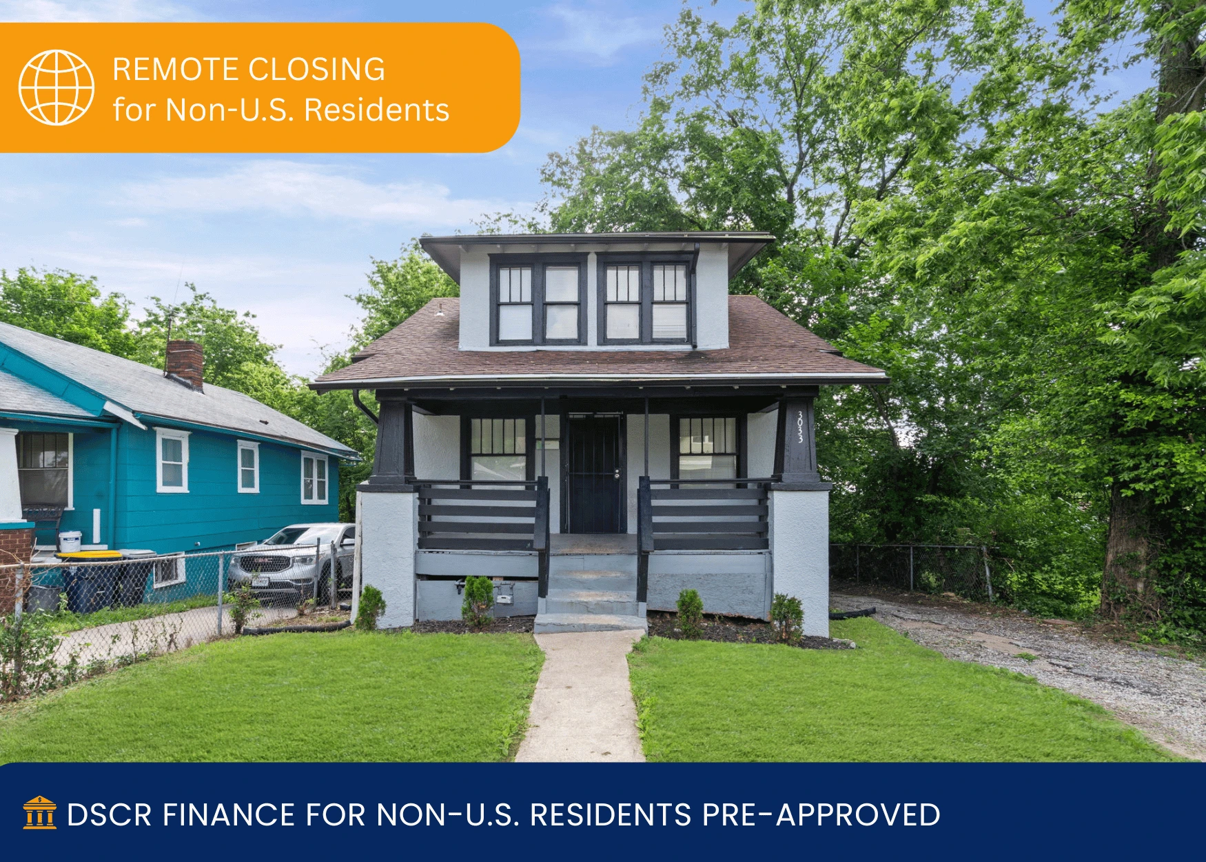 Turnkey Rental Property Kansas City 3033 Elmwood Header Image